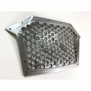 RAW Polaris RZR PRO XP Custom Billet Aluminum Grille Grill Insert Made in USA - Foto 1 di 4