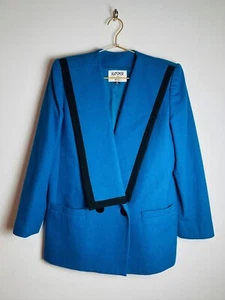 Vintage Kasper Blue Blazer - Picture 1 of 10