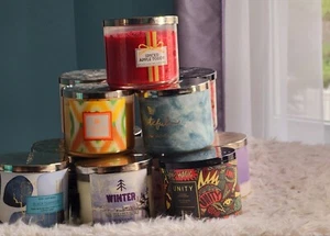 Bath And Body Works Candel /3wicks/ Scented - Picture 1 of 12
