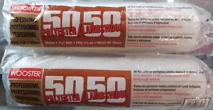 2 Pk Wooster Genuine 14" 50/50 1¼" Nap Roller Cover, R298-14 - Picture 1 of 1