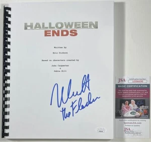 Nick Castle signiert Halloween Ends Film Skript Autogramm Michael Myers JSA COA - Bild 1 von 1