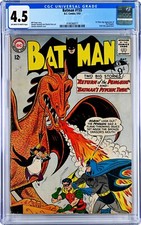 BATMAN #155 MAY 1963 DC -  4.5 CGC - 1st Silver Age Appearance of the Penguin