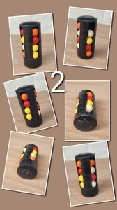 Vintage, Sowjet, Logik, Puzzle, Spiel, 80er Jahre, Gehirn, Ball Spielzeug, Retro, Turm Puzzle - Bild 1 von 7