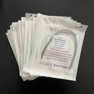 30 Packs Dental Orthodontic Super Elastic NITI Arch Wires Ovoid Rectangular - Picture 1 of 23