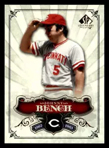 2006 SP Legendary Cuts #72 Johnny Bench - Picture 1 of 2