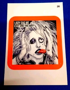 Pacchetti Wacky 2012 tutti nuovi serie 9 {ANS9} bordo rosa "LADY GAG ME" #26 - Foto 1 di 1