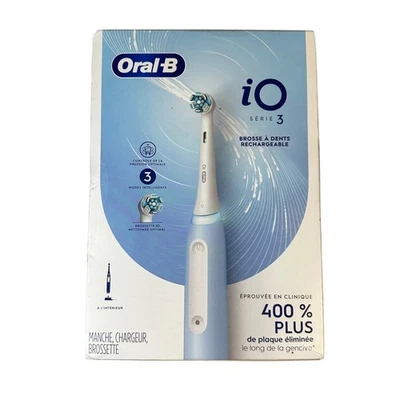 Cepillo de dientes eléctrico recargable Oral B iO Series 3 negro 3 modos de limpieza Foto 1 de 2