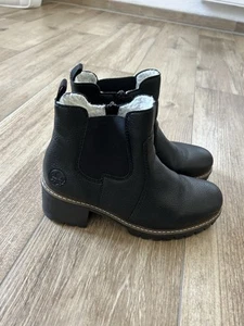 Rieker Stiefeletten Gr.39 mit Blockabsatz - Bild 1 von 4