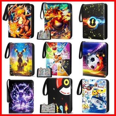 Pokemon Sammelalbum 400/900 Karten Portfolio 4/9Pocket Sammelkarten Heft Ordner - Bild 1 von 4