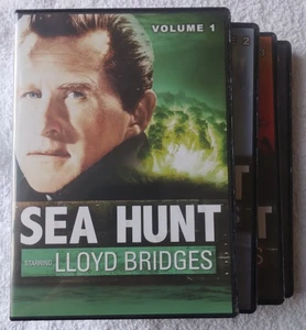 Sea Hunt 1950s TV Show with Lloyd Bridges Vol 1 2 3 4 DVD lot rare OOP - Picture 1 of 2