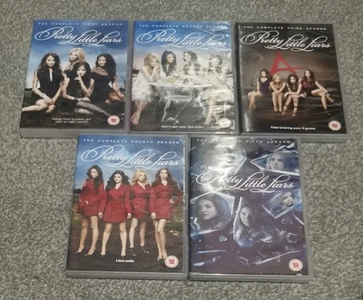Pretty Little Liars Complete Season 1-5 DVD Mystery Teen Drama Tv Series Set - Image 1 of 3