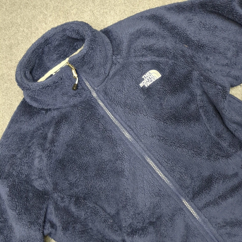 Chaqueta polar para mujer The North Face cremallera completa azul marino M M ajuste regular Foto 1 de 4