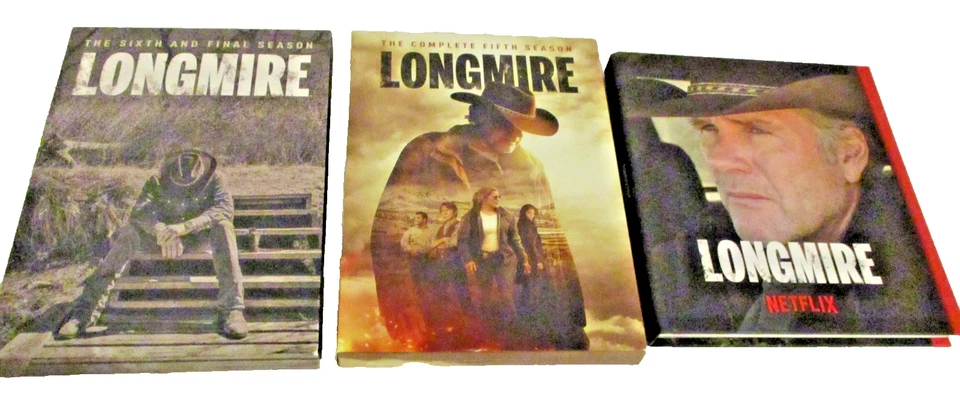 Longmire Seasons 3,4,5 DVDs (SKU# 2832) - Image 1 of 4