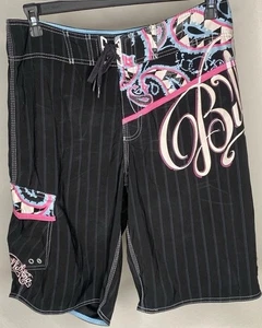 Billabong Swim Trunks Mens 34 Boardshorts Swim Suit Factory Stretch *Has Tear* - Picture 1 of 11