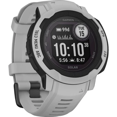 Garmin Instinct 2S Solar | GPS Smartwatch | Nebelgrau | NUR UHR - Bild 1 von 4