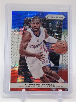 CHRIS PAUL 2013-14 PANINI PRIZM ROJO BLANCO AZUL CORTADORAS Q1713 Foto 1 de 2