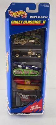 Paquete de regalo de 5 autos Hot Wheels Crazy Classics II con Oscar Mayer Wienermobile  Foto 1 de 4