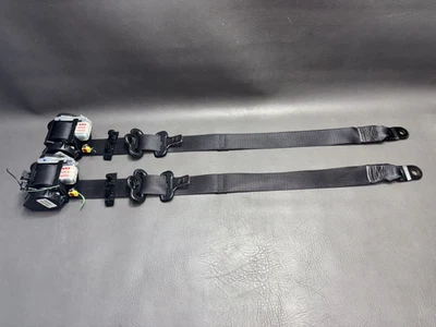 11-14 CHRYSLER 200 CINTURONES DE SEGURIDAD DELANTEROS CINTURONES DE SEGURIDAD CONDUCTOR PASAJERO DELANTERO NEGRO OEM Foto 1 de 4