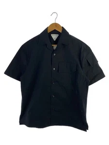 BOTTEGA VENETA Short Sleeve Shirt 48 Cotton BLK 666291 Used - Picture 1 of 6