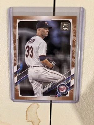 2021 Topps J.A. Happ Camo Parallel /25 - Image 1 of 2