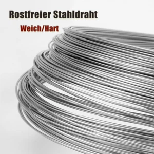 304 Drut ze stali nierdzewnej Prosty miękki / twardy drut stalowy Nierdzewny Trwały   - Zdjęcie 1 z 7