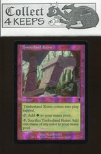 MTG Magic the Gathering Odyssey Foil: Timberland Ruins (Nrmt 330/350)