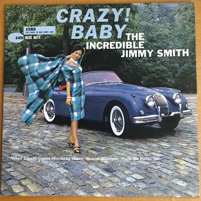 JIMMY  SMITH  :  Crazy Baby  - REO  Blue Note  84030 , F 1986 - wie neu ! - Bild 1 von 4