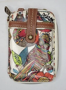 Sakroots Owl Spirit Desert Smartphone Wristlet Crossbody Gorgeous - Picture 1 of 5