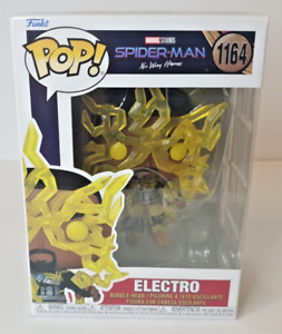 Funko pop Marvel studios Spider Man No way home Electro 1164 Bobble head