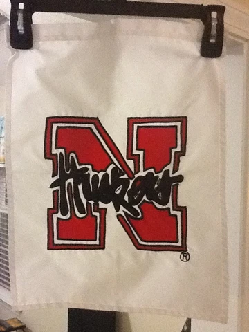 Nebraska Cornhuskers Flag Factory Garden Flag; 14'' x 16.5''; NCAA Football Cover