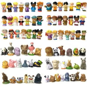Random 5-25pcs Fisher Price Little People & Zoo Farm Animal Figure Doll Toy Gift - Picture 1 of 11