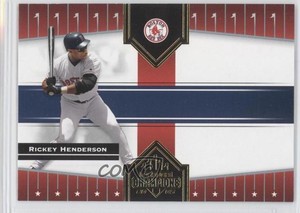 2005 Donruss Champions Rickey Henderson #313 HOF