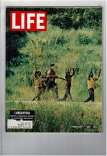 Feb 7 1964 Life Magazine Tanganyika British Commando Captured Mutineers L1364