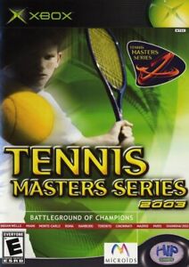 Tennis Masters Series 2003 - Jeu Xbox original - Jeu seulement