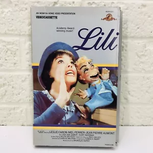 VTG‼ LILI VHS Musical Leslis Caron Zsa Zsa Gabor MGM Big Box • GUC‼ • FREE S/H‼ - Picture 1 of 6