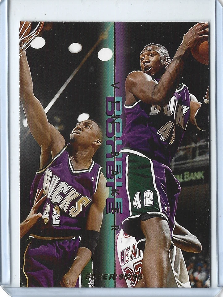 1995-96 Fleer Vin Baker Double Double Insert Card #1 - Imagem 1 de 1