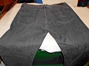 Herren LUCKY BRAND 410 ATHLETIC SLIM STRETCH SCHWARZ Denim Jeans 36 x 33 (eigentlich) - Bild 1 von 4
