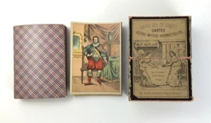 c.1890 Grand Jeu Lenormand Pussey Paris 54/54 cartes complet avec boite et livret - Photo 1 sur 20
