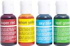  - Primary Colors Liqua-Gel Food Coloring Kit - Water-Based Food Coloring Gel  