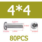M4*4-M4*180  304  Stainless Steel Round Headcross Small Screw For Switch/Socket