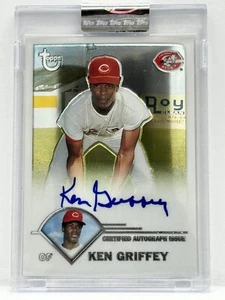 Topps MLB 2003 Uncirculated Ken Griffey Certified Autograph Cincinnati Reds - Picture 1 of 4