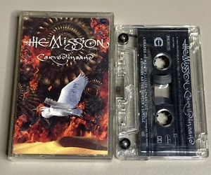 The Mission - Carved in Sand - Cassette Tape 8422514 1990 - Picture 1 of 4