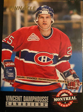 Vincent DAMPHOUSSE 1992-93 Hometown Heroes Pinnacle #232 Montreal Canadiens