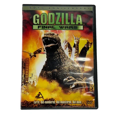 Godzilla Final Wars DVD 50th Anniversary Insert Kaiju Mothra Gigan King Ghidorah - Image 1 of 4