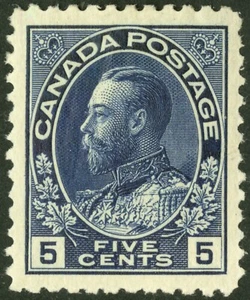 Canada   1911-25  Unitrade # 111a  VF  Mint Lightly Hinged - Picture 1 of 2
