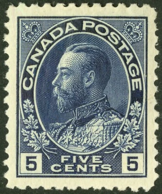 Canada   1911-25  Unitrade # 111a  VF  Mint Lightly Hinged - Image 1 of 2