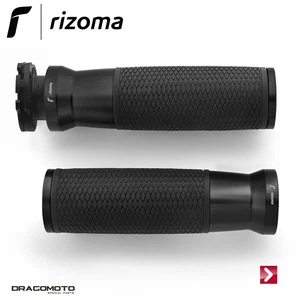 TRIUMPH Speed Triple 1050 2005-2011 Manopole Urlo RIZOMA GR222B Nero - Foto 1 di 5