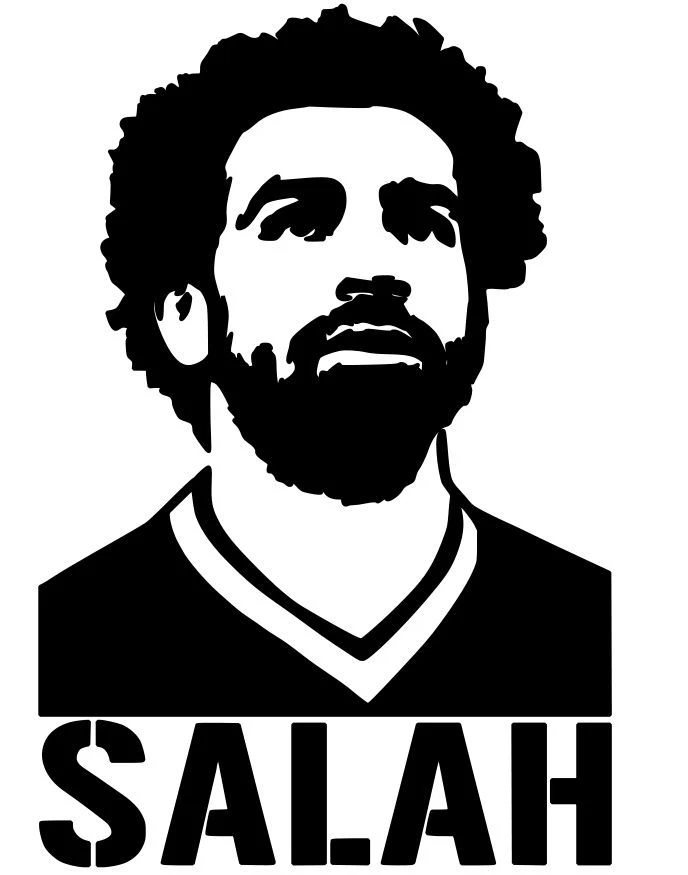 Mohamed Salah, Liverpool, Egypt , Vinyl decal,Stickers,for cars,laptops and more - Image 1 of 1