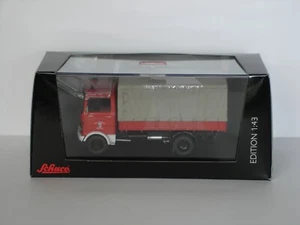 Mercedes-Benz LP 608 Berufsfeuerwehr Oberhause - Lim. 1000 - 1:43 - Schuco 03527 - Imagen 1 de 2