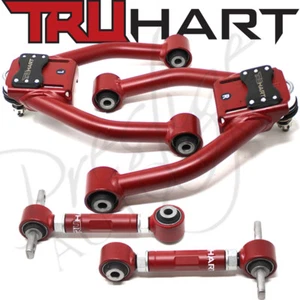 KIT DE CAMBER DELANTERO SUPERIOR Y TRASERO AJUSTABLE TRUHART RACING para 97-01 HONDA CRV CR-V - Imagen 1 de 12